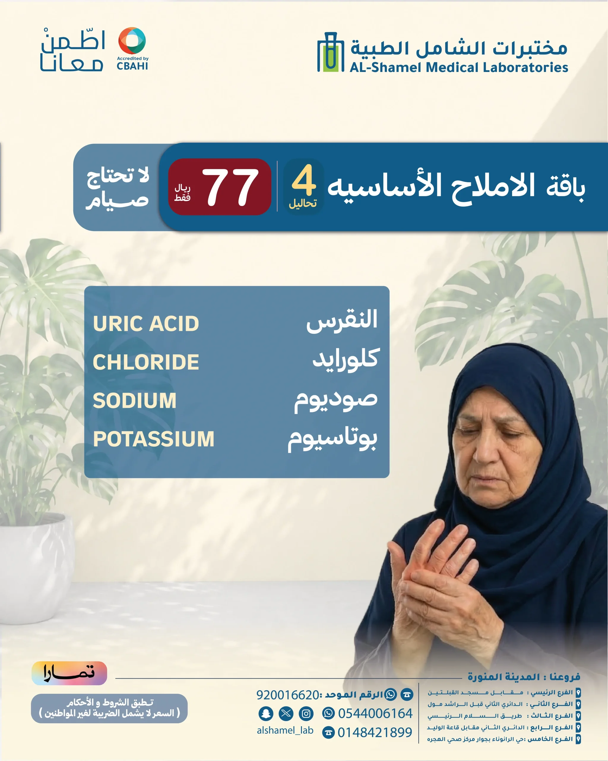 باقة الاملاح الأساسية