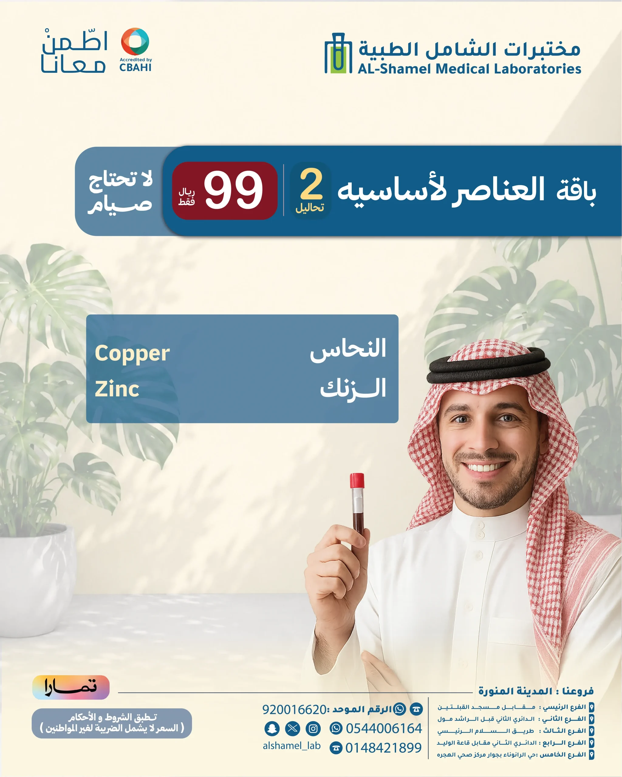 باقة العناصر الأساسية